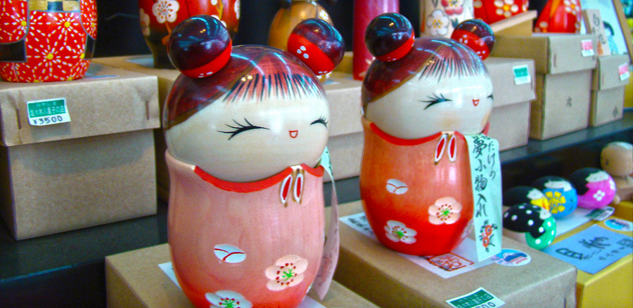Little Japanese dolls