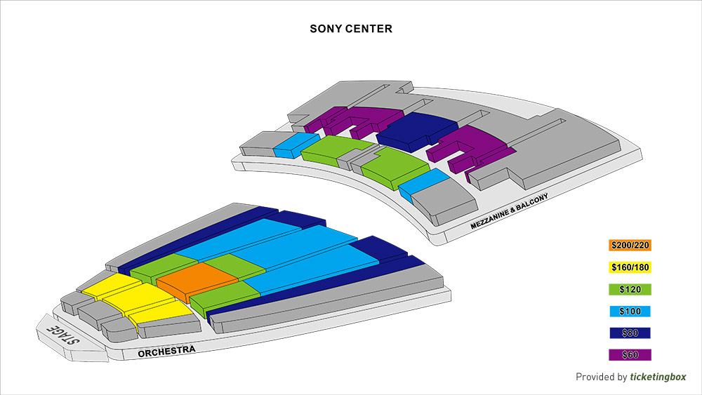 Shen Yun 2013  Seating Chart
