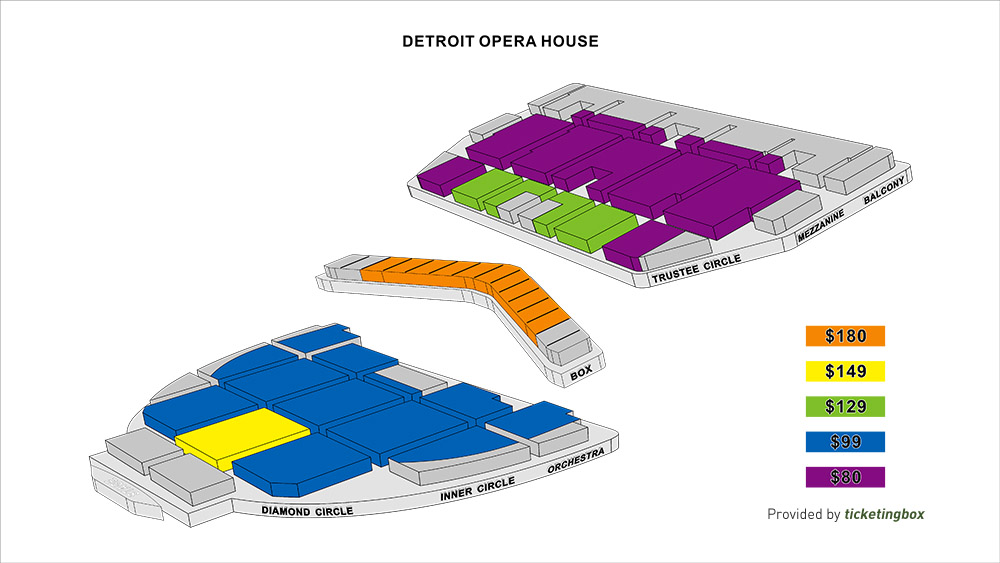 Shen Yun 2013  Seating Chart