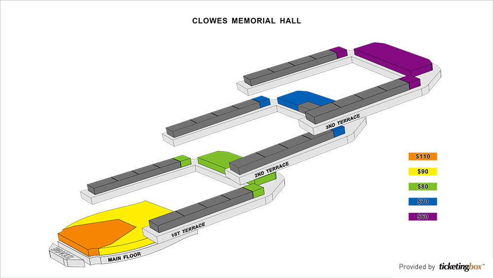 Shen Yun 2013  Seating Chart