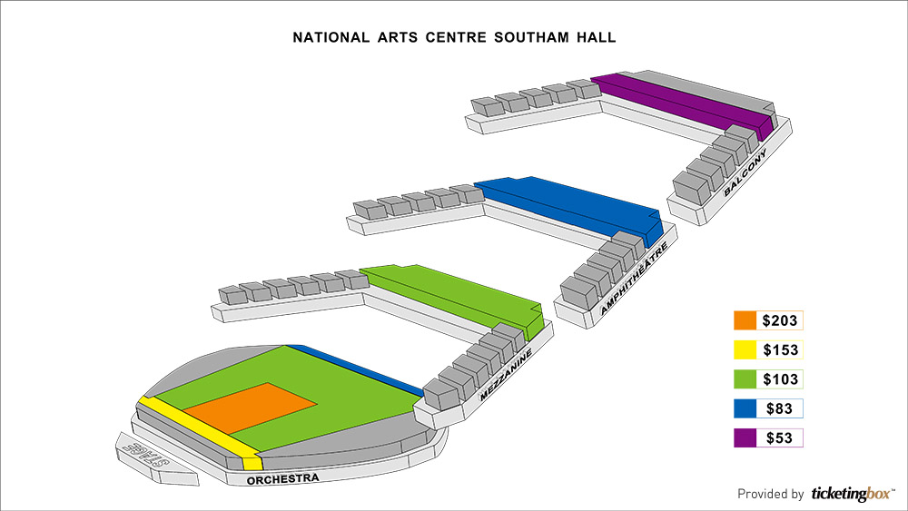Shen Yun 2013  Seating Chart