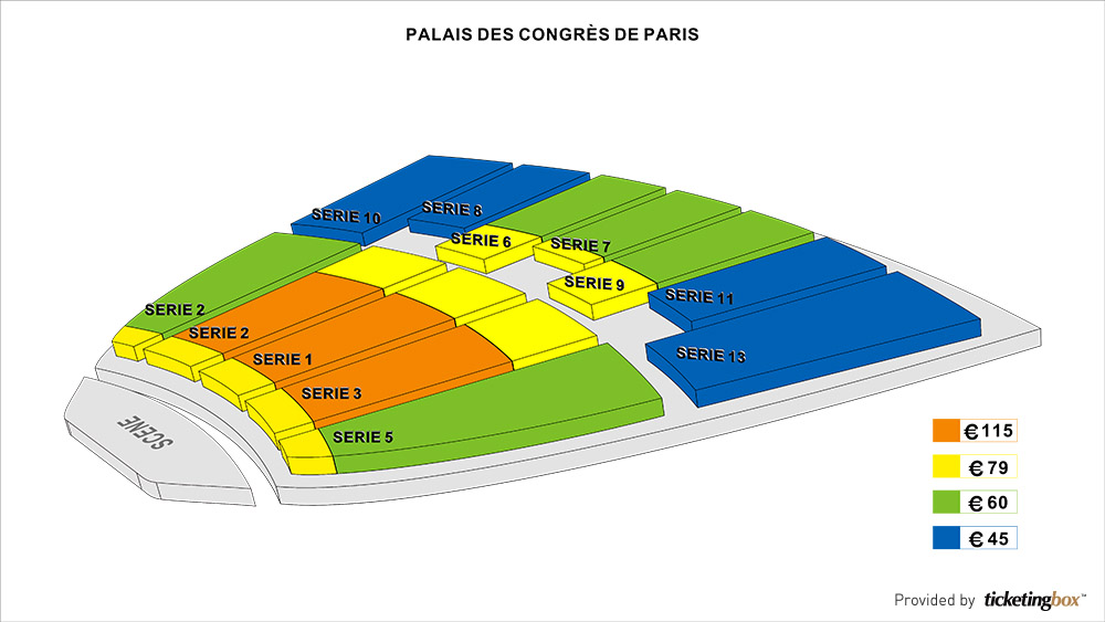 Shen Yun 2013  Seating Chart