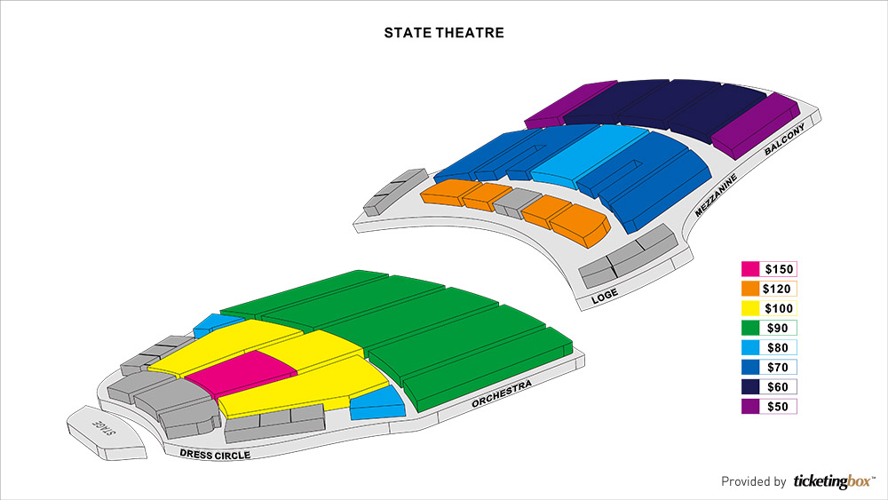 Shen Yun 2013  Seating Chart