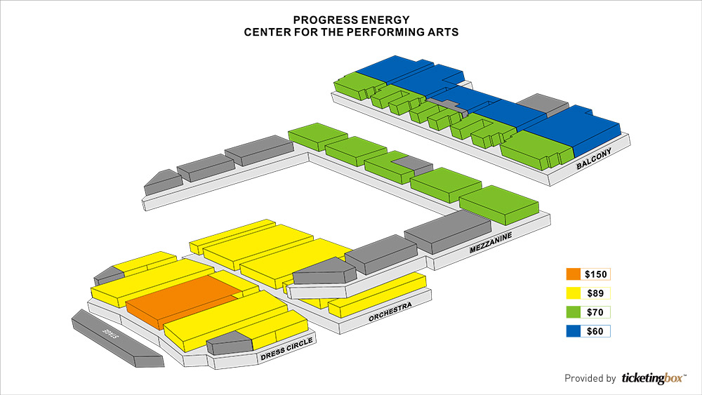 Shen Yun 2013  Seating Chart
