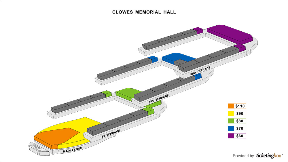 Shen Yun 2013  Seating Chart