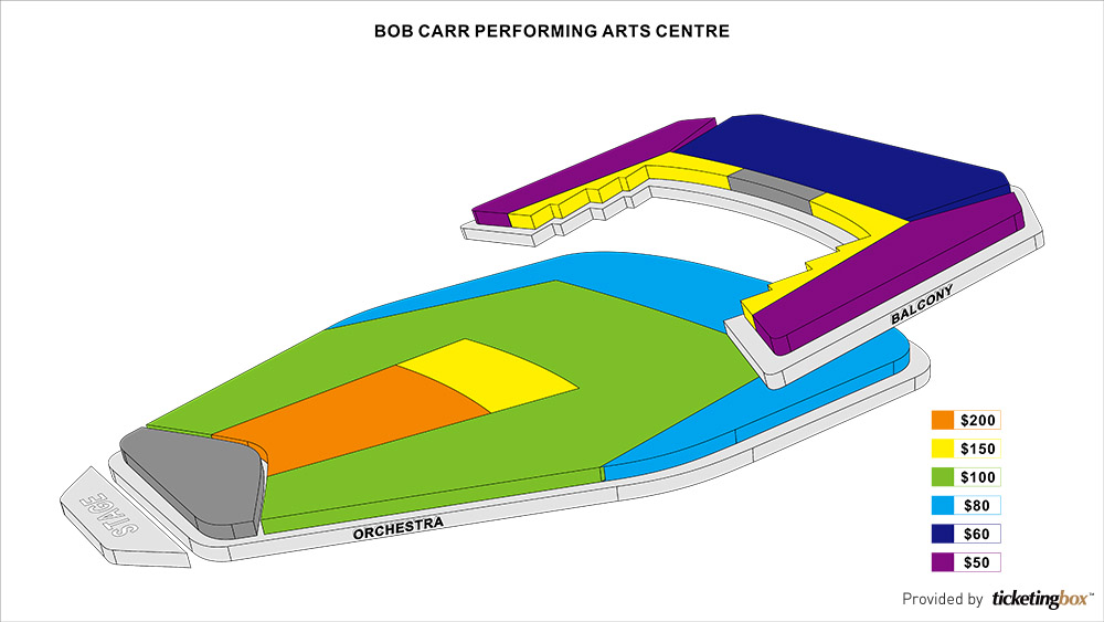 Shen Yun 2013  Seating Chart