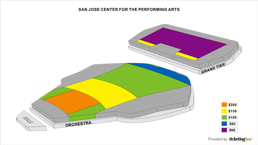 Shen Yun 2013  Seating Chart