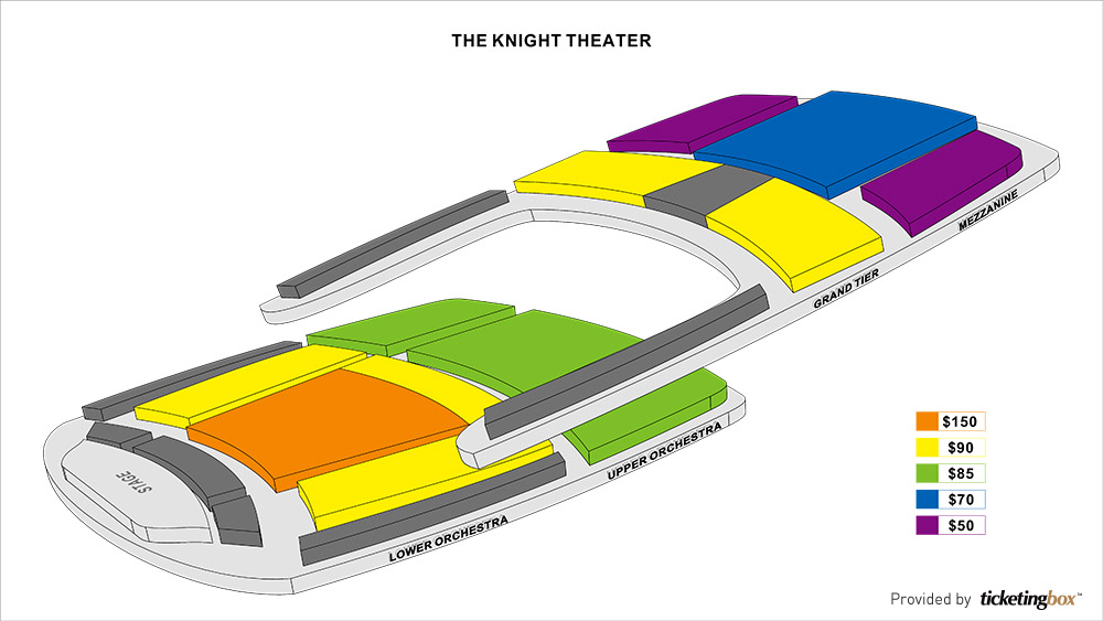 Shen Yun 2013  Seating Chart