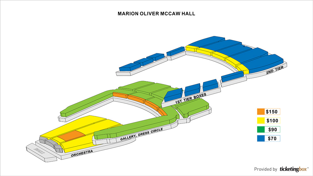 Shen Yun 2013  Seating Chart