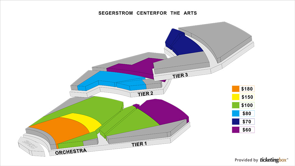 Shen Yun 2013  Seating Chart