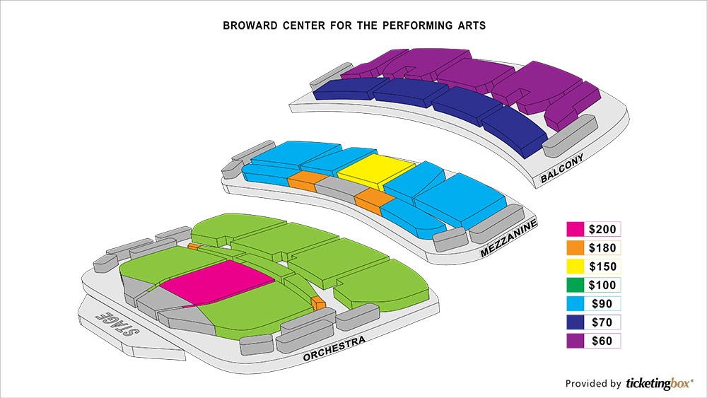 Shen Yun 2013  Seating Chart