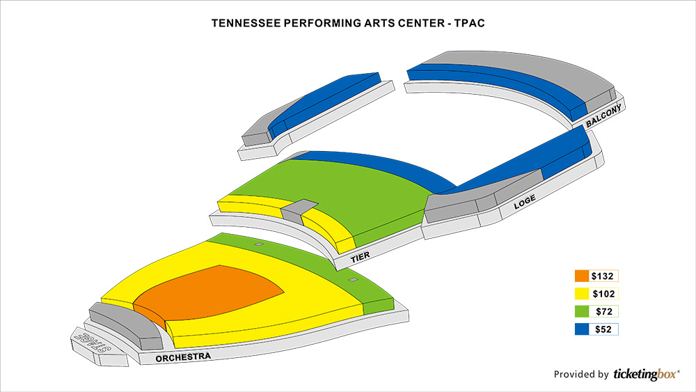 Shen Yun 2013  Seating Chart