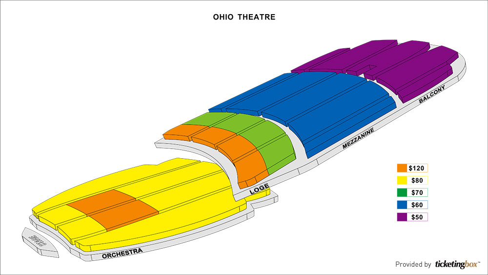 Shen Yun 2013  Seating Chart