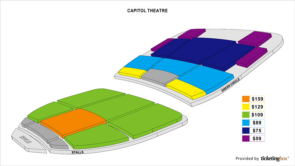Shen Yun 2013  Seating Chart