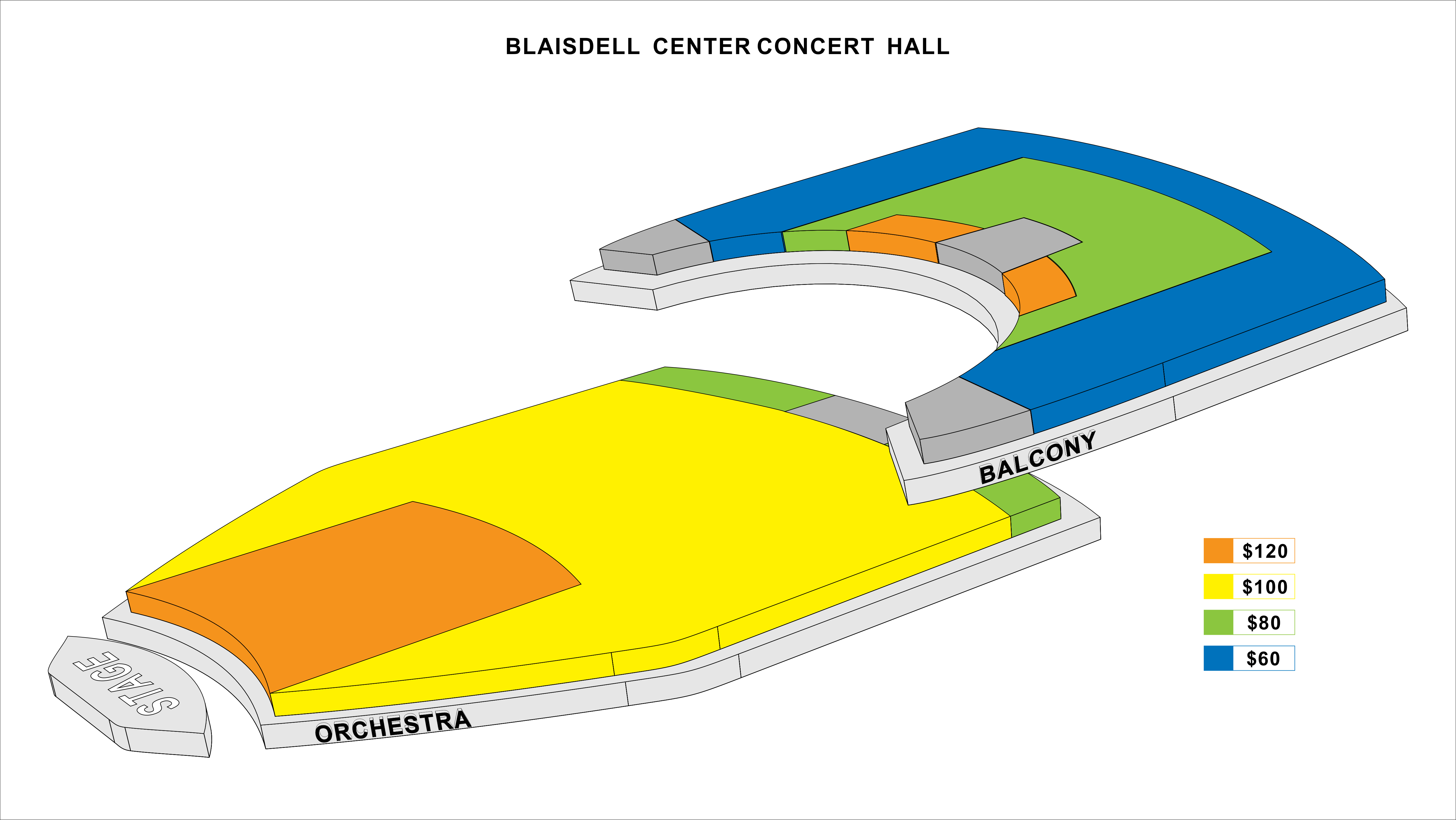 Shen Yun 2013  Seating Chart