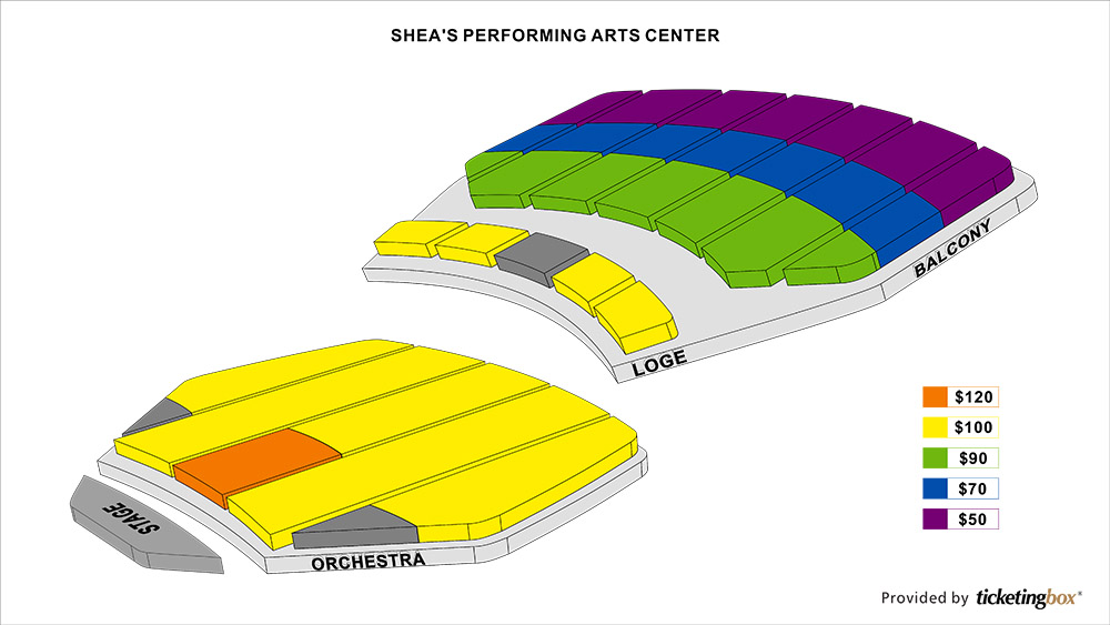 Shen Yun 2013  Seating Chart