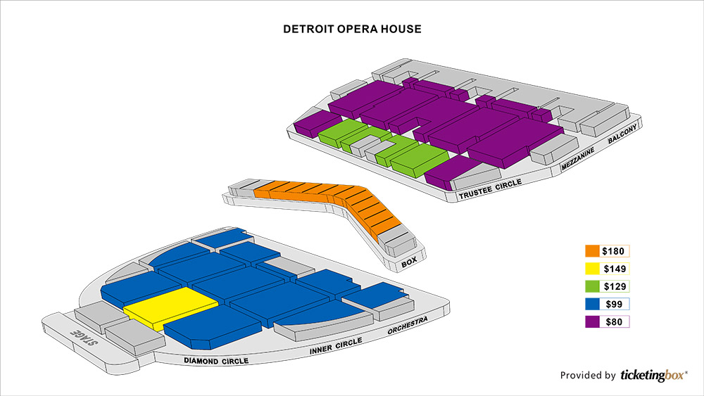 Shen Yun 2013  Seating Chart