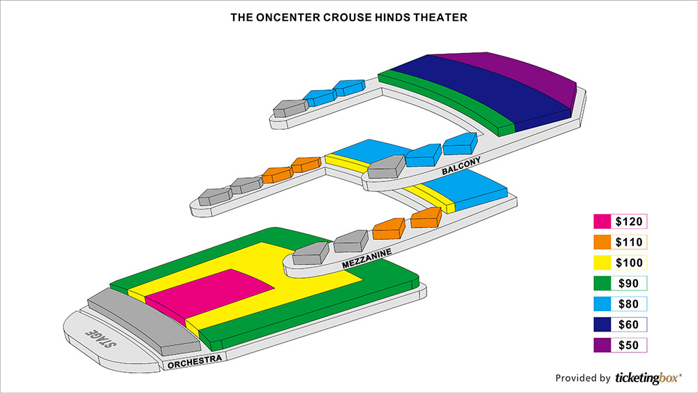 Shen Yun 2013  Seating Chart