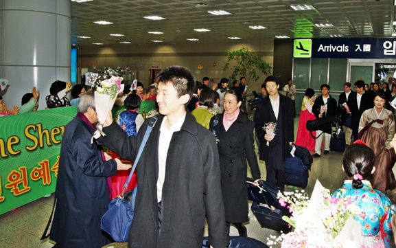 Arriving Korea2