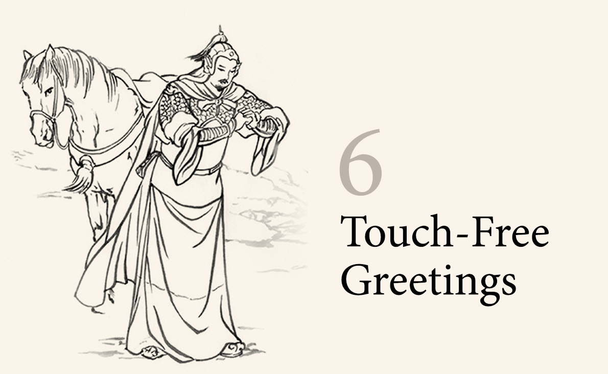 Contactless Greetings Header