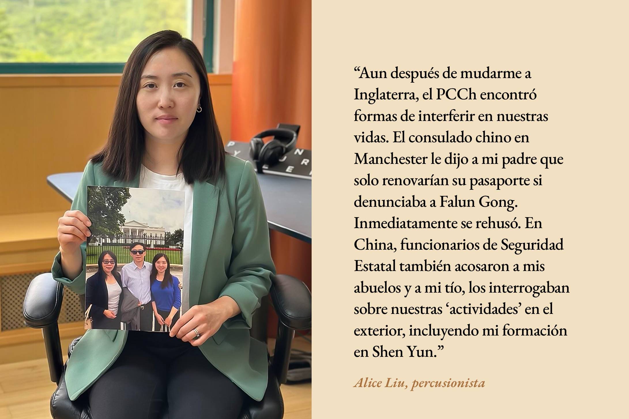 En sus palabras: <a target='_blank' href='https://www.shenyuncommunity.org/post/alice-liu'>lea la historia de la percusionista Alice Liu aquí</a>