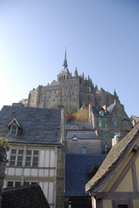 Despu&eacute;s de actuar en M&eacute;rignac, visitamos Le Mont St. Michel (TK Kuo).