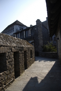 Private home in Le Mont St. Michel, population: 38 (TK Kuo).