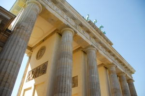 Und nat&uuml;rlich das Brandenburger Tor, ein Berliner Symbol und fr&uuml;her eine Zugangsstelle zur Hauptstadt. (TK Kuo)