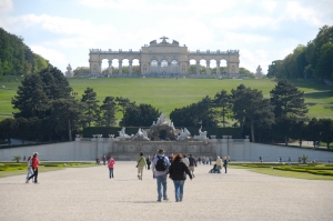 Der Park von Schloss Sch&ouml;nbrunn. (TK Kuo