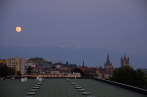 Ever had Evian mineral water? Well, this is where it comes from Evian France, just across from the Swiss border. (TK Kuo)