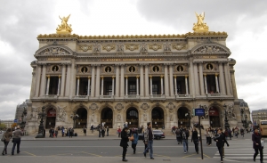 The Palais Garnier was built from 1861-1875 for the Paris Opera. (TK Kwok)