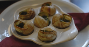 Just like the Beondegi that Ben Chen encountered in Korea, these escargots (snails, yum) were extremely disturbing to some, but peculiarly delectable for others. (TK Kwok)