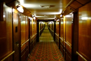 In Los Angeles (nun, um genau zu sein Long Beach) logierten wir in dem ber&uuml;hmten Schiff Queen Mary, das zu einem Hotel umgebaut worden war. (Songtao Feng, Fujifilm XE1)