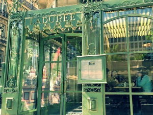 If you have a sweet tooth like me, you cannot leave Paris without having afternoon tea&ndash;and a sampling of the macarons&ndash;at Ladur&eacute;e.