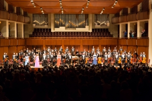 Le concert s&rsquo;est termin&eacute; par quatre rappels, plac&eacute; chacun sous la direction d&rsquo;un des quatre chefs d&rsquo;orchestre Milen Nachev, Ken-Wei Kuo, Yohei Sato et Leif Sundstrup.