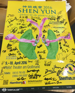 And everyone signed the 2016 poster. (photo by Annie Li)