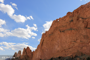 Und in den Staaten besuchte die Touring Company den Garden of the Gods in Colorado Springs. (Foto: Tänzerin Helen Li)
