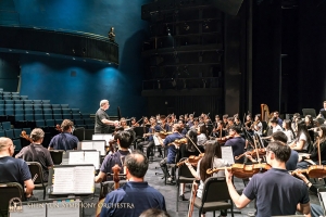 Rehearsal at National Taichung Theater.
