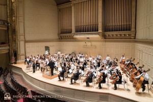 Cet orgue, de la marque Aeolian-Skinner, est l'un des éléments les plus intéressants du Boston Symphony Hall. Installé en 1949, cet instrument est considéré comme l'un des meilleurs orgues de salle de concert au monde.
