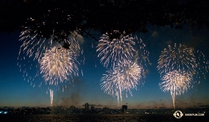 The Shen Yun International Company was delighted to be in town for Australia Day! (Photo by Projectionnist Annie Li)