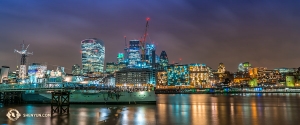 London looks pleased to be hosting Shen Yun. Just look at these colors! (Photo by Principal Dancer Kenji Kobayashi)
