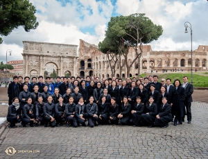 Here we are! Although performances in Rome have now concluded, we'll be back in Italy at the end of April, visiting beautiful Florence and Milan. (Photo by Principal Dancer Kenji Kobayashi)
