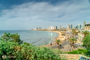 Anschließend erkundeten die Künstler Tel Aviv und die Altstadt von Yafo (Jaffa). (Foto: Erster Tänzer Kenji Kobayashi)
