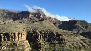 Et nous voici de nouveau sur la route ! Cette photo a été prise sur le trajet menant à Salt Lake City (Photo de la chanteuse Rachael Bastick)
