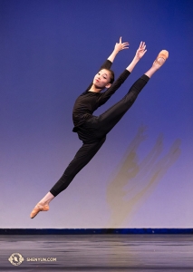 Firebird Jump by junior female division gold award co-winner Nara Cho.
