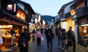 A classic street view at dusk. (Photo by Ben Chen)
