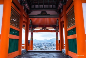 Kyoto vom Kiyomizu-dera-Tempel (清水寺) aus. (Foto: Michelle Wu)
