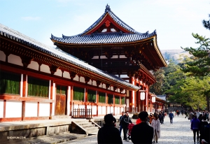 The entrance to Todai-ji. (Photo by dancer Jack Han)
