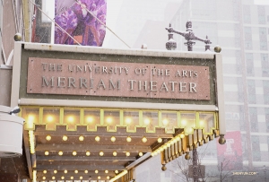 Meanwhile, with 25 performances scheduled at the Merriam Theater, Shen Yun Touring Company makes itself at home in Philadelphia. (Photo by dancer William Li)
