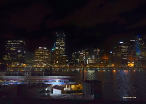 The Steel City (Pittsburgh) as seen from the south shore of the Monongahela River. (Photo by dancer Daniel Jiang)
